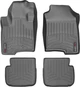 Килимки Weathertech Black для Fiat Panda (mkIII) 2011→ (WT 444621-444622) - изображение 1