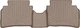Килимки Weathertech Beige для Opel Insignia (mkII)(B) 2017-2022; Buick Regal (mkVI) 2017-2020 (2 ряд) (WT 4512502) - изображение 1