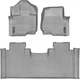 Килимки Weathertech Grey для Ford F-150 (mkXIII-mkXIV) 2014→ (SuperCab)(1 ряд - 2 місця) (WT 466971-466973) - изображение 1