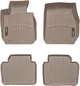 Килимки Weathertech Beige для BMW 3-series (F30/F31/F80)(RWD) 2012-2018 (WT 454101-454102) - зображення 1