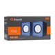 Колонки 2.0 Kisonli V310 для ПК и ноутбука USB 3.5mm стерео акустическая система для музыки и фильмов Black - изображение 2
