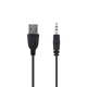Колонки 2.0 Kisonli V310 для ПК и ноутбука USB 3.5mm стерео акустическая система для музыки и фильмов Black - изображение 3