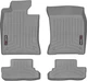 Килимки Weathertech Grey для Mini Cooper (mkII)(R57) 2009-2015 (кабріо)(з місцем для відпочинку ніг пасажира) (WT 464301-461364) - изображение 1