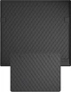 Гумові килимки у багажник Gledring для Citroen Berlingo (mkIII); Peugeot Rifter (mkI); Opel Combo (mkV)(E) 2018→ (довгий)(багажник із захистом) (GR 1757-1999) - изображение 1