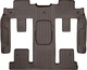 Килимки Weathertech Choco для GMC Acadia (mkI) 2006-2017; Buick Enclave (mkI) 2008-2017; Saturn Outlook (mkI) 2006-2010 (2 ряд - 2 місця)(2-3 ряд) (WT 471114) - изображение 1