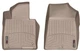 Килимки Weathertech Beige для Hyundai Sonata (mkVII) 2014-2019; Kia Optima (mkVI) 2015-2020 (1 ряд) (WT 456661) - изображение 1