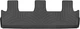 Килимки Weathertech Black для Ford Expedition Max (mkIV) 2018-2020; Lincoln Navigator L (mkIV) 2018-2024 (2 ряд - 3 місця)(3 ряд) (WT 4412953) - изображение 1