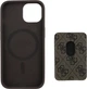 Панель Guess 4G Stripes with MagSafe Wallet для Apple iPhone 15 Brown (GUBPHCP15SP4RPSW) - зображення 5
