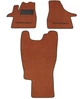 Двошарові килимки Sotra Premium Terracotta для Volkswagen Transporter / Caravelle / Multivan (T5-T6)(1 ряд - 1+1)(без кліпс)(1 ряд) 2003-2024 (ST 07396-CH-Terra) - изображение 1