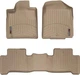 Килимки Weathertech Beige для Acura MDX (mkII) 2007-2013 (1-2 ряд) (WT 451141-451142) - изображение 1