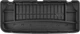 Гумовий килимок у багажник Frogum Pro-Line для Mini Cooper (mkI)(R50; R53) 2000-2006 (багажник) (FG TM400702) - изображение 1