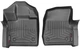 Килимки Weathertech Black для Ford F-150 (mkXIII-mkXIV) 2014→ (Regular cab)(роздільний)(1 ряд) (WT 447921) - изображение 1