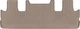 Килимки Weathertech Beige для Lincoln Navigator L (mkIV) 2017-2024 (2 ряд - 2 місця с консолью)(3 ряд) (WT 4512959) - изображение 1