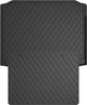 Гумові килимки в багажник Gledring для Volkswagen Tiguan (mkII)(lower, no spare tire) 2015→ (trunk with doggy mat) (GR 1004-1999) - зображення 1