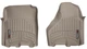 Килимки Weathertech Beige для Dodge Ram (mkIV) 2012-2018 (Crew/Mega Cab)(з довгою консоллю)(4 кріпильні гачки)(1 ряд) (WT 454781) - изображение 1