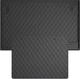 Гумові килимки у багажник Gledring для Citroen Berlingo (mkIII); Peugeot Rifter (mkI); Opel Combo (mkV)(E); Toyota ProAce City (mkI) 2018→ (короткий)(багажник із захистом) (GR 1755-1999) - изображение 1