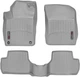 Килимки Weathertech Grey для Citroen C3 (mkII) 2009-2016 / DS3 (mkI) 2009-2019 (WT 464611-464612) - изображение 1