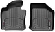 Килимки Weathertech Black для Volkswagen Golf (mkV-mkVI) / Jetta (mkV) / Eos (mkI); Skoda Octavia (mkII)(4 oval fixings)(1 row) 2003-2012 automatic (WT 440801) - зображення 1