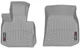Килимки Weathertech Grey для BMW X3 (G01) 2017-2024 / X4 (G02) 2018→ / iX3 (G08) 2018→ (1 ряд) (WT 4612731) - изображение 1