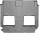 Килимки Weathertech Grey для Chrysler Town & Country (mkV); Dodge Grand Caravan (mkV); Lancia Voyager (mkI) 2007-2020 (2 ряд - два Stow & Go сидіння)(2 ряд) (WT 461414) - изображение 1