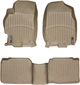 Килимки Weathertech Beige для Mazda 6 (mkII) 2007-2012 (седан/хетчбек)(4 кріпильні гачки) (WT 452141-452142) - изображение 1