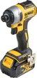 Набор из четырех бесщеточных инструментов DeWalt 18 В XR Li-lon 5 А⋅ч кейс 2 аккумулятора и зарядное устройство (DCK440P2T) - изображение 4