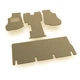 Двошарові килимки Sotra Premium Beige для Volkswagen Transporter (T2)(1-2 ряд) 1967-1979 АКПП (ST 02615-PR-Beige) - изображение 1