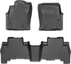 Килимки Weathertech Black для Toyota Land Cruiser Prado (J150) 2013-2023 / 4Runner (mkV) 2013-2024; Lexus GX (mkII) 2013-2023 (4 кріплення) (WT 444931-442862) - изображение 1