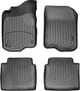 Килимки Weathertech Black для Chevrolet Malibu (mkVII) 2007-2012; Saturn Aura (mkI) 2006-2009 (2 кріплення) (WT 442261-441442) - изображение 1