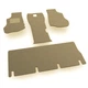 Двошарові килимки Sotra Premium Beige для Volkswagen Transporter (T2)(1-2 ряд) 1967-1979 МКПП (ST 02614-CH-Beige) - изображение 1
