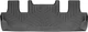 Килимки Weathertech Black для Lincoln Navigator (mkIV) 2017-2024 (2 ряд - 2 місця с консолью)(3 ряд) (WT 4412958) - изображение 1