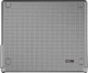 Килимок Weathertech Grey для Volkswagen Touareg (mkII) 2010-2018 (багажник) (WT 42508) - изображение 1