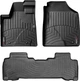 Килимки Weathertech Black для Acura MDX (mkI) 2005-2006; Honda Pilot (mkI) 2005-2008 (WT 440221-440222) - изображение 1