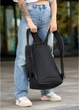 Женский рюкзак Sambag RollTop Milton черный 41 x 30 x 16 см (24251001) - изображение 8
