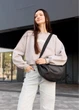 Женская сумка Sambag HOBO BAG-GLOVE Черная 28 х 58 х 4 см (53400001) - изображение 5