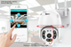 Беспроводная уличная IP камера видеонаблюдения G-Cams H.264 WIFI, сеть 4G, поворотная 360° датчик движения, запись, водонепроницаемая+Карта памяти 64Гб - изображение 6