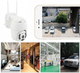 Уличная камера видеонаблюдения 4G SIM поворотная Rangecam 4GN3 WIFI 360° 2.0mp датчик движения, запись, Android & Iphone приложение IP66+Карта памяти 64Гб - изображение 5