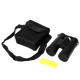 Оптический бинокль Opticus 10x42 roof призмы BAK7, влагозащищенный, прорезиненный Черный - изображение 14