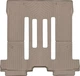 Килимки Weathertech Beige для Kia Carnival (mkIII) 2014-2021 (2 ряд - знімне центральне сидіння)(без розважальної системою ззаду)(2-3 ряд) (WT 457092) - изображение 1
