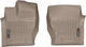 Килимки Weathertech Beige для Land Rover Discovery (mkV)(L462) 2017→ / Range Rover (mkIV)(L405) 2012-2022 / Range Rover Sport (mkII)(L494) 2013-2021 (1 ряд) (WT 454801) - изображение 1