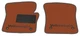 Двошарові килимки Sotra Premium Terracotta для Volkswagen Caddy (mkIII)(1 ряд) 2003-2020 (ST 07017-CH-Terra) - изображение 1