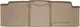 Килимки Weathertech Beige для Ford F-150 (mkX) 1997-2004 (SuperCab)(2 ряд) (WT 450482) - изображение 1