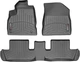 Килимки Weathertech Black для Peugeot 3008 (mkI) 2008-2016 (WT 443921-443922) - зображення 1