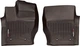 Килимки Weathertech Choco для Land Rover Discovery (mkV)(L462) 2017→ / Range Rover (mkIV)(L405) 2012-2022 / Range Rover Sport (mkII)(L494) 2013-2021 (1 ряд) (WT 474801) - изображение 1