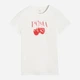 Футболка хлопковая женская Puma Graphics Cherry Tee 69191102 M White (4069161671753) - изображение 4