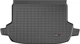 Килимок Weathertech Black для Subaru Forester (mkIV) 2012-2018 (багажник) (WT 40628) - изображение 1