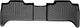 Килимки Weathertech Black для BMW X5 (E53) 1999-2006 (2 ряд) (WT 440402) - изображение 1