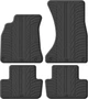Гумові килимки Gledring для Audi A4/S4/RS4 (mkIV)(B8) 2008-2016 / A5/S5/RS5 (mkI)(Sportback) 2009-2016 (GR 0240) - изображение 1