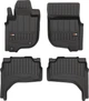 Гумові килимки Frogum Proline 3D для Mitsubishi L200 (mkV) 2014-2023; Fiat Fullback (mkI) 2016-2019 (double cab) (FG 3D409347) - изображение 1
