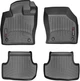 Килимки Weathertech Black для Audi A3/S3/RS3 (mkIII)(sportback/седан); Volkswagen Golf (mkVII); Seat Leon (mkIII)(5-дв.) 2012-2020; Volkswagen Golf (mkVIII) 2019→ (WT 444961-444962) - изображение 1